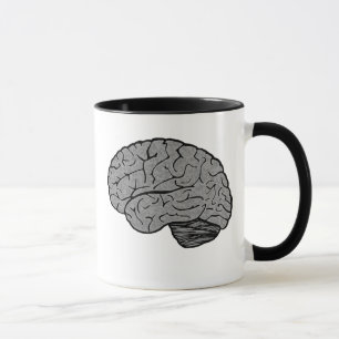 Stylized Brain Mugg