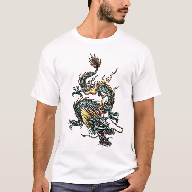 Stylized drake 07 tee shirt (Framsida)