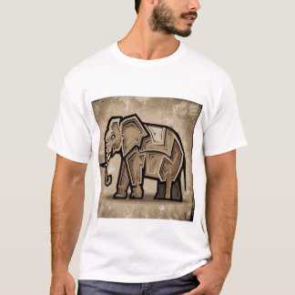 Stylized Elephant T Shirt