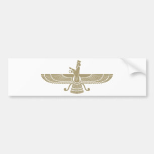 Stylized Faravahar Bildekal