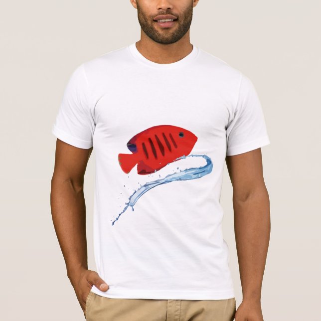 Stylized flamma ängeln tröja (Framsida)