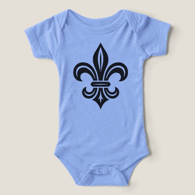 "Stylized Fleur-de-lis" T-Shirt (Design Framsida)