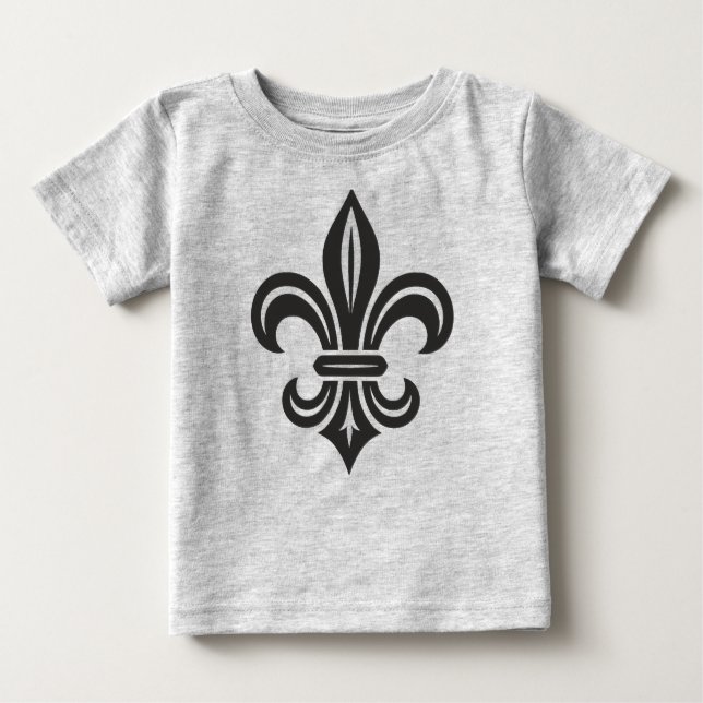 "Stylized Fleur-de-lis" T Shirt (Framsida)