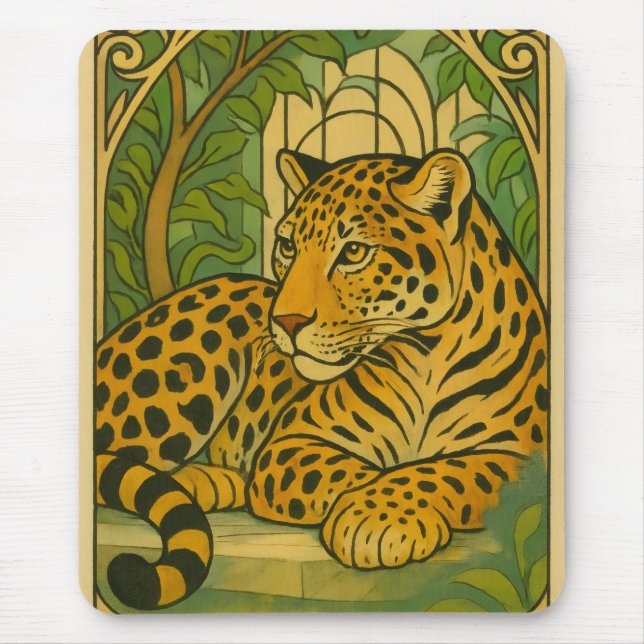 Stylized Jungle Elegance Musmatta (Framsidan)