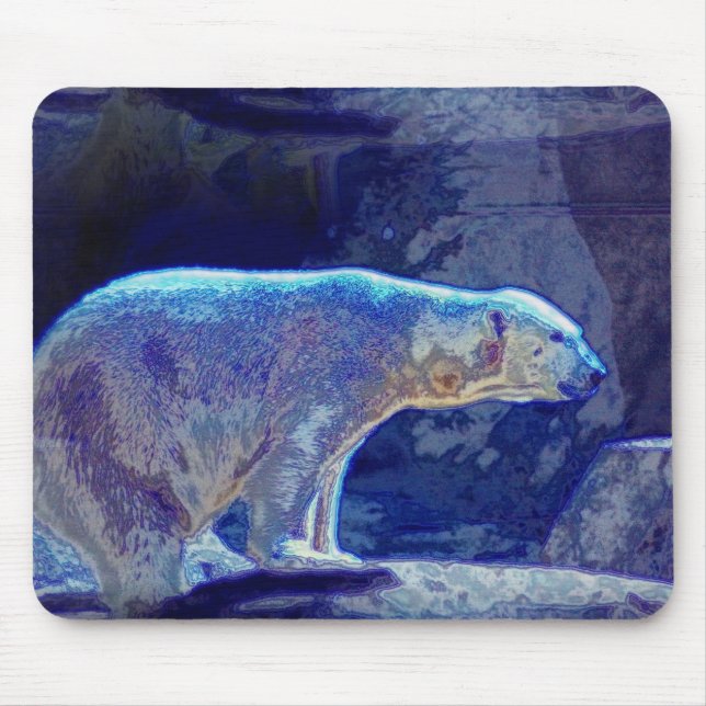 Stylized polar björn musmatta (Framsidan)