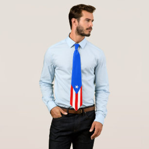 Stylized Puerto Rico Flagga Slips