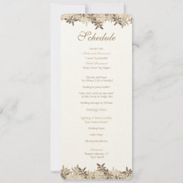 Stylized solbränt och brunt blom- lövschema inbjudningar