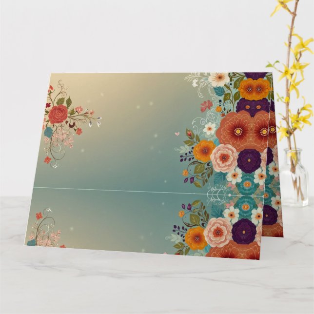 #StylizedLoveScene Kort (Gul blomma)