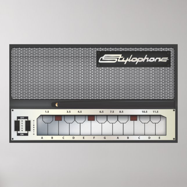 Stylophone Poster (Framsidan)