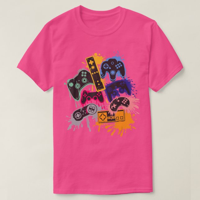 Styr all TShir-styrenhet för videospel i Sak T Shirt (Design framsida)