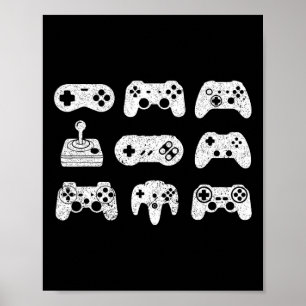 Styr alla spel för videospelsstyrenheten i Sak Poster
