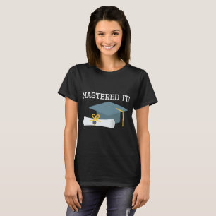 Styr den gradstudentenT-tröja 2018 MBA MSW T Shirt