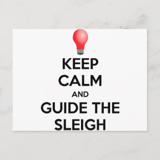 Styr Sleigh Vykort