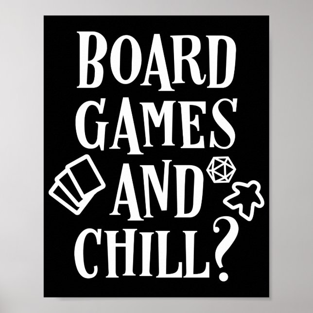 Styr spel och kylspel poster (Framsidan)
