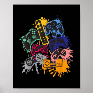 Styra all videospelskontroll i Sak Poster