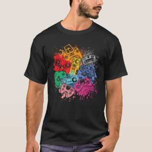 Styra alla Sak efter spel för videospelsstyrenhet T Shirt