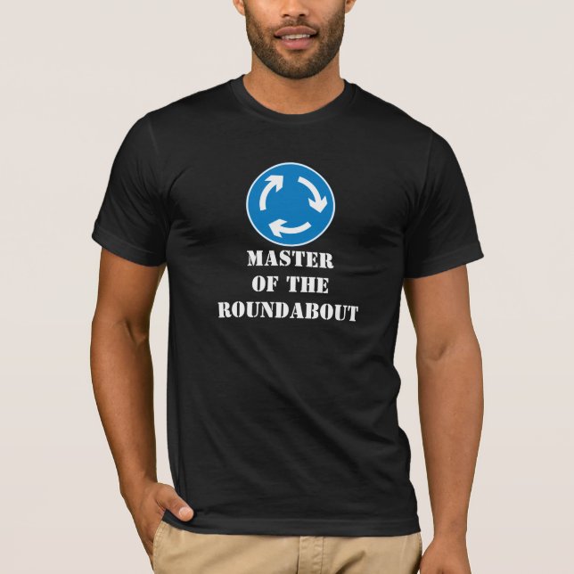 Styra av den tillkrånglade roliga semesterT-tröja Tee Shirt (Framsida)