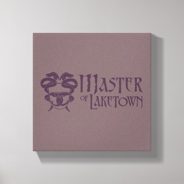 Styra av det Laketown namn Canvastryck (Framsida)