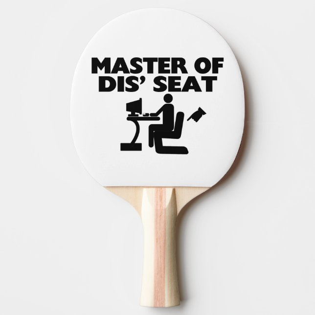 Styra av Dis placerar datoren Pingisracket (Framsidan)