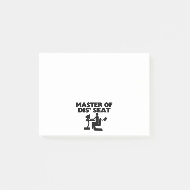 Styra av Dis placerar datoren Post-it Block (Framsida)