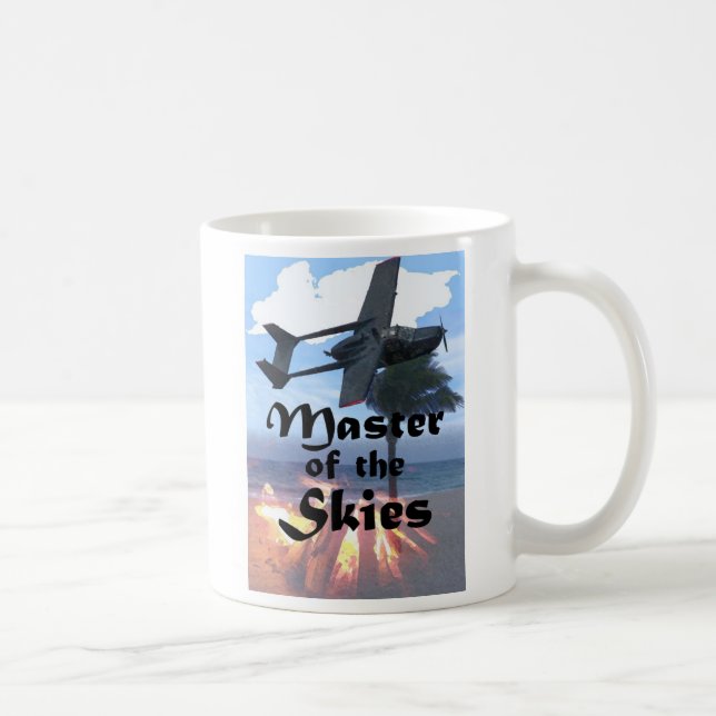 Styra av himmelmuggen kaffemugg (Höger)