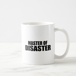 Styra av katastrof kaffemugg