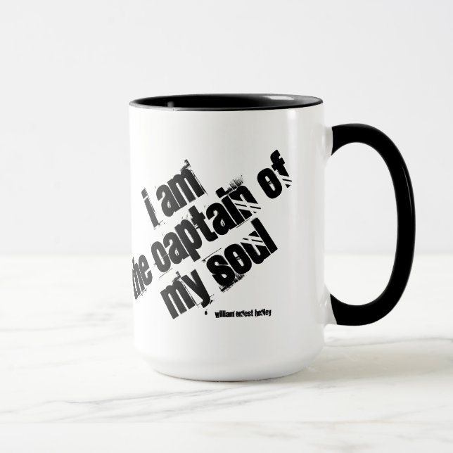 Styra av mitt Öde-Citationstecken Mugg (Höger)