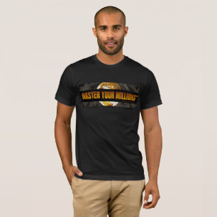 STYRA DIN manar för MILJONER (TM) grundläggande T-shirt