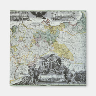 Styra lakan av den Prussian härskare Magnet