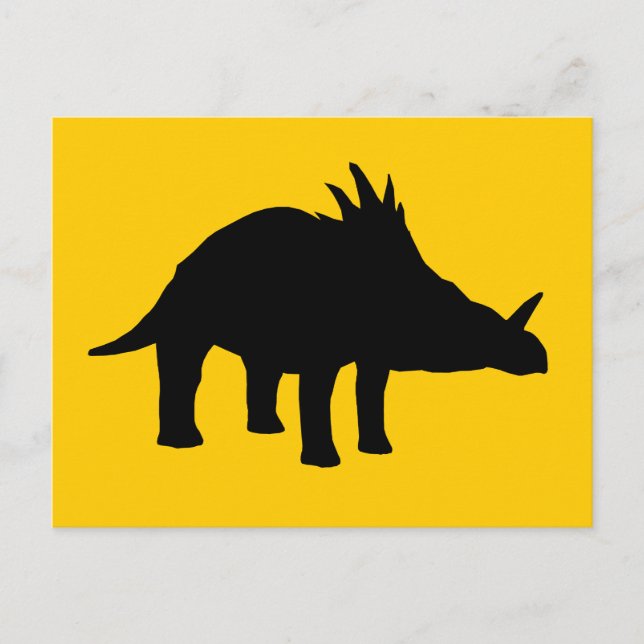 Styracosaurus Dino Dinosaur Vykort (Framsida)