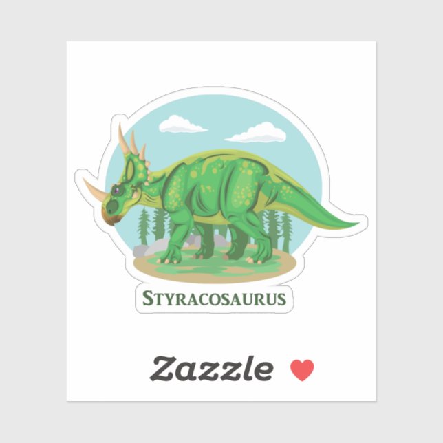 Styracosaurus Klistermärken (Ark)