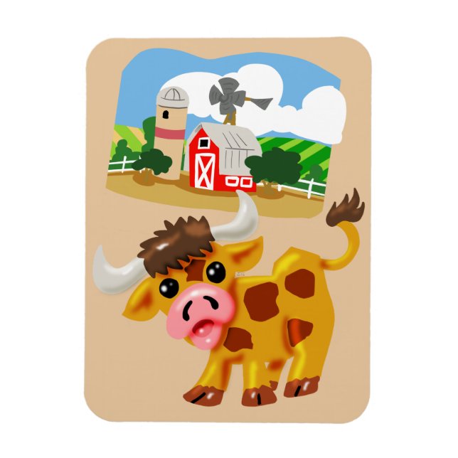 Styraren i Barnyard Magnet (Vertikal)