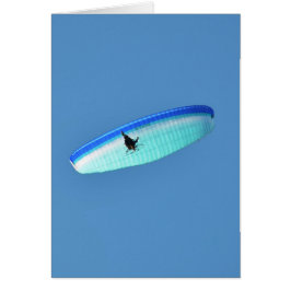 Styrd paragegegel hälsningskort