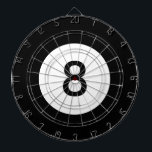 Styrelsen för åtta Boll Dart Piltavla<br><div class="desc">Åtta Boll Dart Board. ©Janet Palaggi</div>