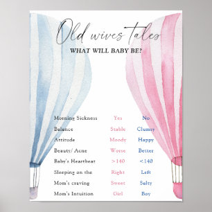 Styrelsen för Gender för utvisning av gamla fruar Poster