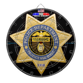 Styrelsen för personlig Police Edition Darttavla
