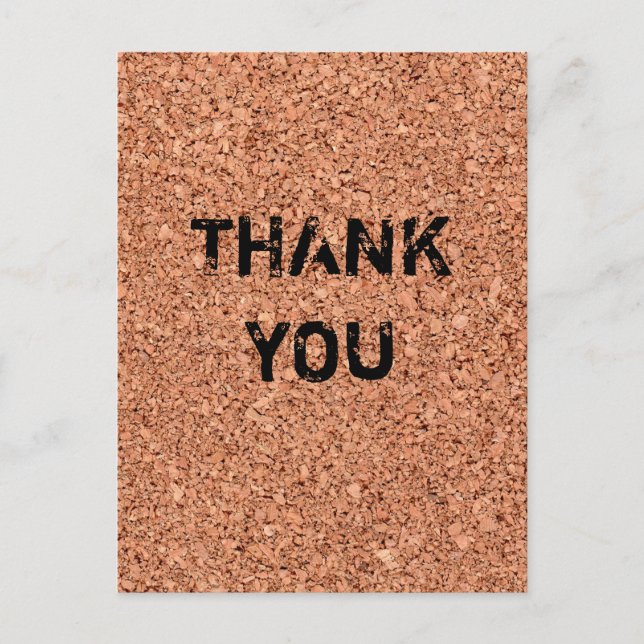 Styrelsen kork - Anpassadet Texter Vykort (Framsida)