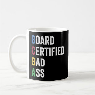 Styrelsens Auktoriserad Badass för BCBA och beteen Kaffemugg