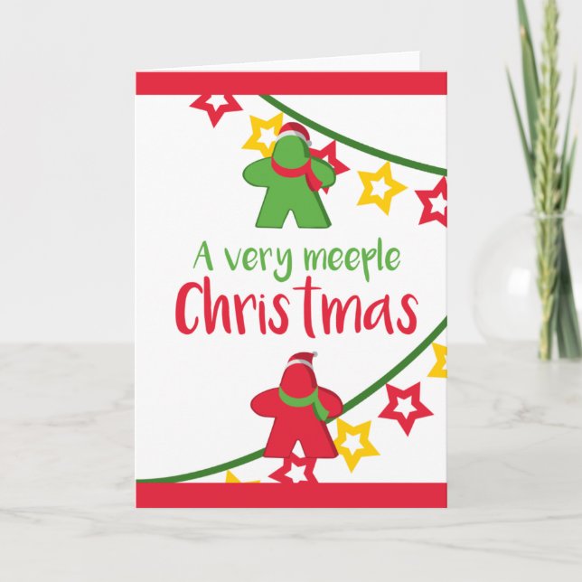 Styrelsens spel - jul kort (Framsida)