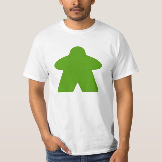 Styrelsesamtal - Grönt Meeple Baby T Shirt (Framsida)