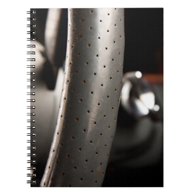 Styrhjul Anteckningsbok Med Spiral (Framsidan)