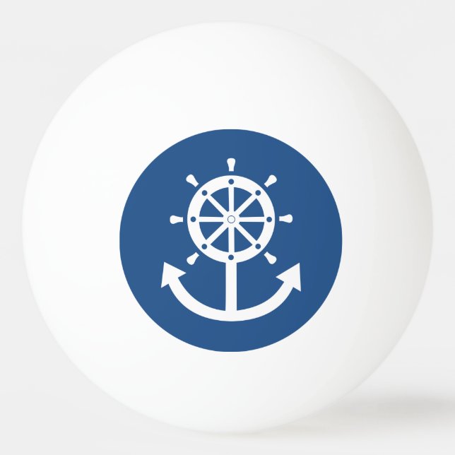 Styrhjul och förankring pingisboll (Baksidan)
