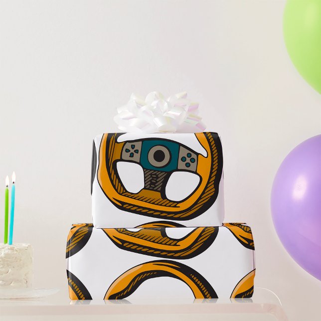 Styrhjul Presentpapper (Skapare uppladdad)