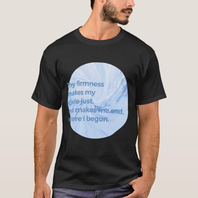 Styrka - blå t shirt (Framsida)