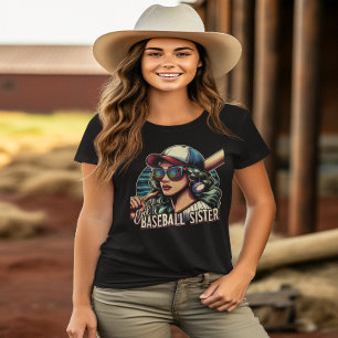 Styrka Coola Baseball Sister T Shirt