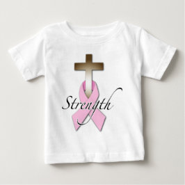 styrka för bröstcancermedvetenhet tee shirt