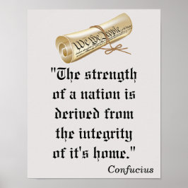 Styrka för en nation poster
