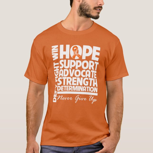 Styrka för Leukemiahoppservice T Shirt (Framsida)