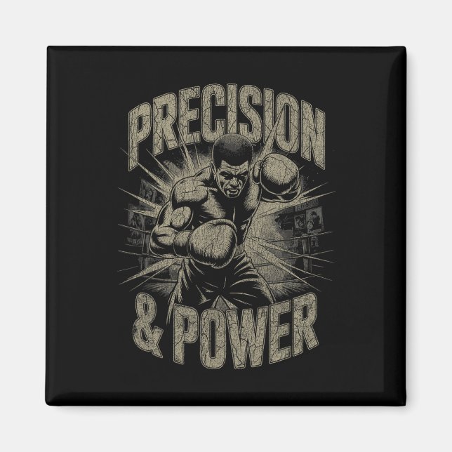 Styrka för Precision- och Power Boxing-styrka Magnet (Framsidan)