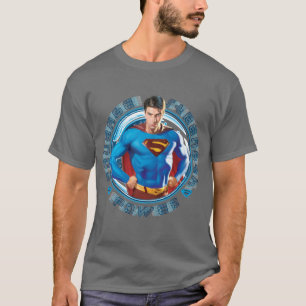 Styrka för superman-kurs t shirt